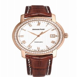 Audemars Piguet Jules Audemars Selfwinding Pink Gold / Diamond / White 15140OR.ZZ.A088CR.03