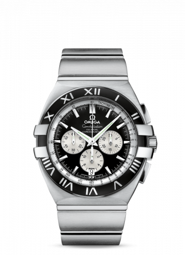Omega Constellation Co-Axial 41 Chronograph Double Eagle Stainless Steel / Black / Bracelet 1519.51.00