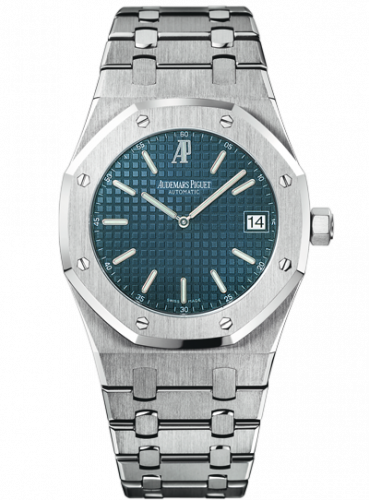Audemars Piguet Royal Oak Extra-Thin Stainless Steel / Dark Blue 15202ST.OO.0944ST.02