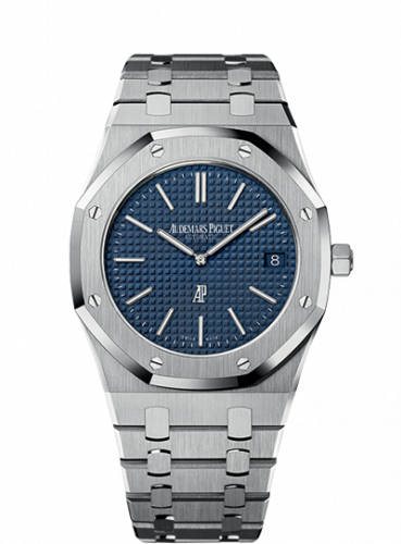 Audemars Piguet Royal Oak Extra-Thin Stainless Steel / Blue 15202ST.OO.1240ST.01