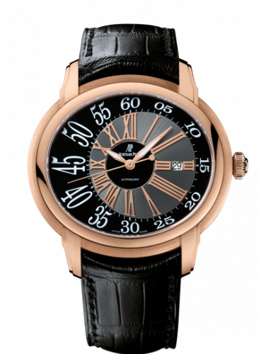 Audemars Piguet Millenary Self-Winding Pink Gold / Black 15320OR.OO.D002CR.01