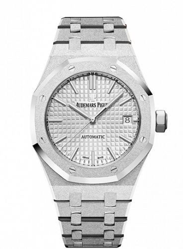 Audemars Piguet Royal Oak 15454 Selfwinding Frosted White Gold / Silver 15454BC.GG.1259BC.01