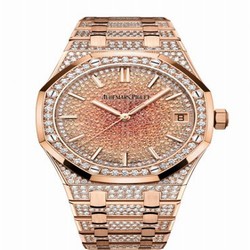 Audemars Piguet Royal Oak 155020 Pink Gold / Orange Sapphire 15502OR.ZZ.1222OR.01