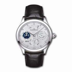 Jaeger-LeCoultre Master Eight Days Perpetual White Gold / Diamond Index 1613401