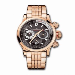 Jaeger-LeCoultre Master Compressor Chronograph Pink Gold Bracelet Grey 1752140