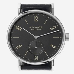 Nomos Glashutte Tangente Ruthenium Datum 179
