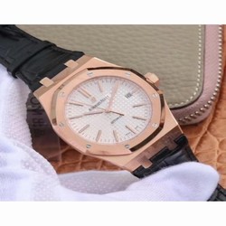 Audemars Piguet Royal Oak 15400 OM Rose Gold Silver 