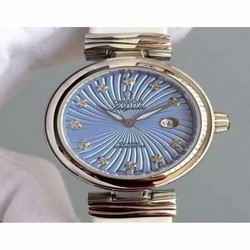 Omega De Ville Ladymatic Stainless Steel Blue 