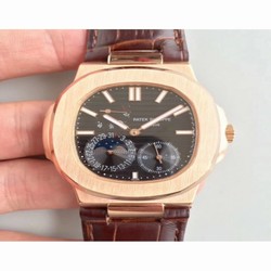 Patek Philippe Nautilus Moonphase 5712R-001 Noob Rose Gold Black 