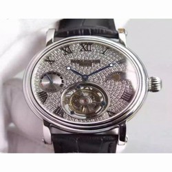 Patek Philippe Tourbillon Moonphase Power Reserve Stainless Steel Diamonds 
