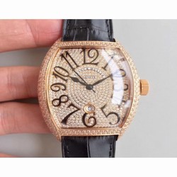 Franck Muller 8880 SC DT FM Rose Gold & Diamonds Diamond 