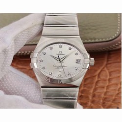 Omega Constellation 123.10.38.21.52.001 38MM VS Stainless Steel Silver 