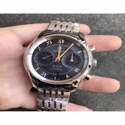 Omega De Ville Co-Axial Chronograph 42MM 431.10.42.51.03.001 OM Stainless Steel Blue 