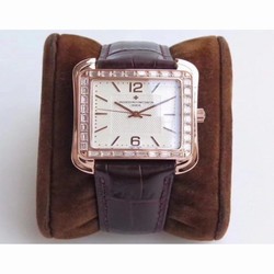 Vacheron Constantin Historiques Toledo 1951 86300/000R-9826 GS Rose Gold & Diamonds White 