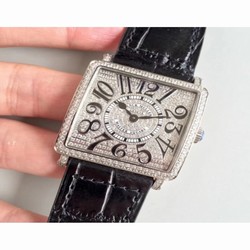Franck Muller Master Square Ladies 6002 M QZ D GF Stainless Steel & Diamonds Diamond 