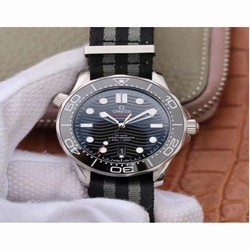 Omega Seamaster Diver 300M Baselworld 2018 VS Stainless Steel Black 