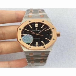 Audemars Piguet Royal Oak 15450 JF Stainless Steel & Rose Gold Black 