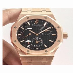 Audemars Piguet Royal Oak GMT 41MM 26120 TWA Rose Gold Black 