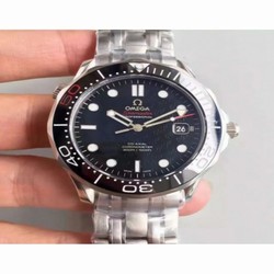 Omega Seamaster 300M James Bond 007 50th Anniversary 212.30.41.20.01.005 JH Stainless Steel Black 
