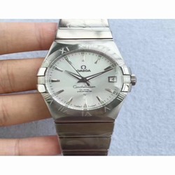 Omega Constellation 123.10.38.21.02.004 38MM SSS Stainless Steel Silver 