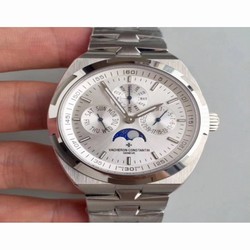 Vacheron Constantin Overseas Ultra Thin Perpetual Calendar 4300V/120G-B102 BF Stainless Steel Silver 