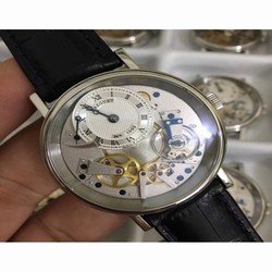 Breguet Tradition 7057 7057BB/11/9W6 Noob Stainless Steel Silver Skeleton 