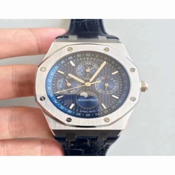 Audemars Piguet Royal Oak Perpetual Calendar 41MM 26574ST.OO.1220ST.02 BF Stainless Steel Blue 