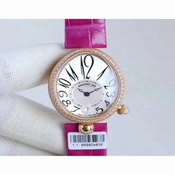 Breguet Reine de Naples 8918BR/58/964/D00D ZF Rose Gold & Diamonds Mother Of Pearl 