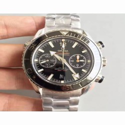 Omega Seamaster Planet Ocean 600M Chronograph 232.30.46.51.01.001 JH Stainless Steel Black 