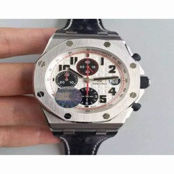 Audemars Piguet Royal Oak Offshore Panda 26170ST.OO.D101CR.02 JF V2 Stainless Steel White 
