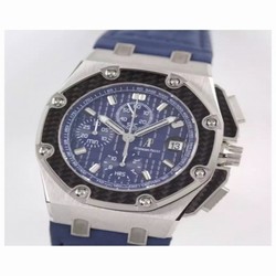 Audemars Piguet Royal Oak Offshore Juan Pablo Montoya 26030PO.00.D021IN.01 JF V2 Stainless Steel Blue 