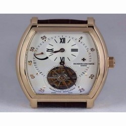 Vacheron Constantin Malte Tourbillon Regulator 24K Gold Plated White 
