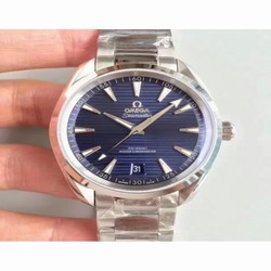 Omega Seamaster Aqua Terra 150M Master Co-Axial Baselworld 2017 XF Stainless Steel Blue 