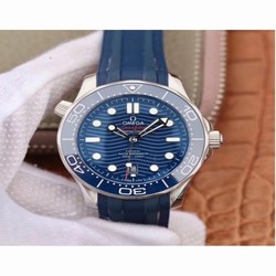 Omega Seamaster Diver 300M 210.32.42.20.03.001 VS V2 Stainless Steel Blue 