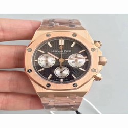 Audemars Piguet Royal Oak Chronograph 26331 JH Rose Gold Black 