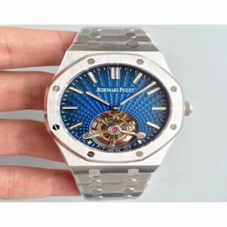 Audemars Piguet Royal Oak Tourbillon Extra Thin 26522 R8 Stainless Steel Blue 