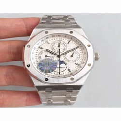 Audemars Piguet Royal Oak Perpetual Calendar 41MM 26574ST.OO.1220ST.01 JF Stainless Steel Silver 