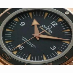 Omega Seamaster 300 Stainless Steel & Rose Gold Black 