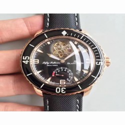 Blancpain Fifty Fathoms Tourbillon 5025-3630-52A ZF Rose Gold Black 