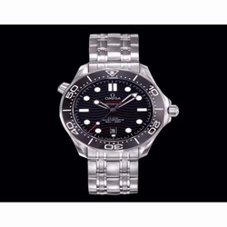 Omega Seamaster Diver 300M 210.30.42.20.01.001 OM Stainless Steel Black 
