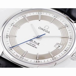 Omega De Ville Hour Vision Co-Axial 41MM 431.33.41.21.02.001 AC Stainless Steel Silver 