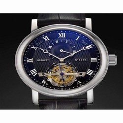 Breguet Jubilee Tourbillon 5 Days Reserve Stainless Steel Black 