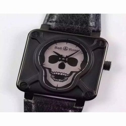 Bell & Ross BR 01 Skull PVD Grey 