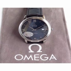 Omega De Ville Prestige Co-Axial 39.5MM 424.13.40.20.03.001 MKS V4 Stainless Steel Blue 