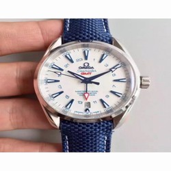 Omega Seamaster Aqua Terra 150M GMT 231.92.43.22.04.001 43MM JH Stainless Steel White 