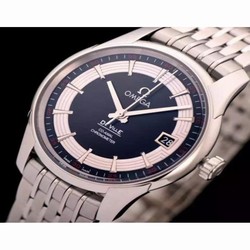 Omega De Ville 41MM Stainless Steel Black 