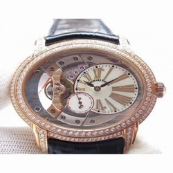 Audemars Piguet Royal Millenary 4101 15350 V9 Rose Gold & Diamonds Rose Gold Skeleton 