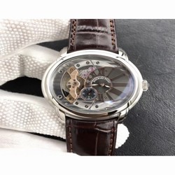 Audemars Piguet Royal Millenary 4101 15350ST.OO.D002CR.01 V9 Stainless Steel Skeleton 