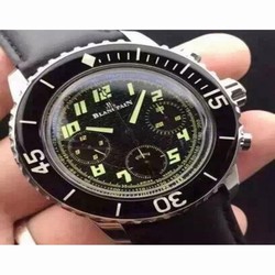 Blancpain Fifty Fathoms Flyback Stainless Steel Black 