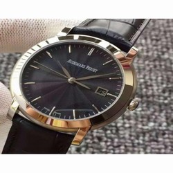 Audemars Piguet Jules Audemars 15170 Stainless Steel Black Relief 